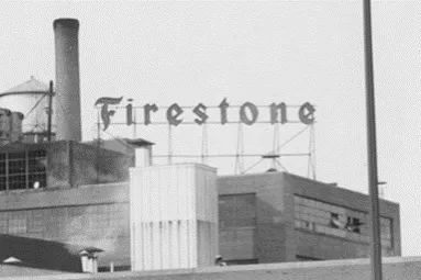 Firestone sign